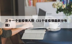 三十一个省疫情人数（31个省疫情最新分布图）